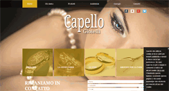 Desktop Screenshot of capellogioielli.it